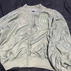 Green Bomber Jacket